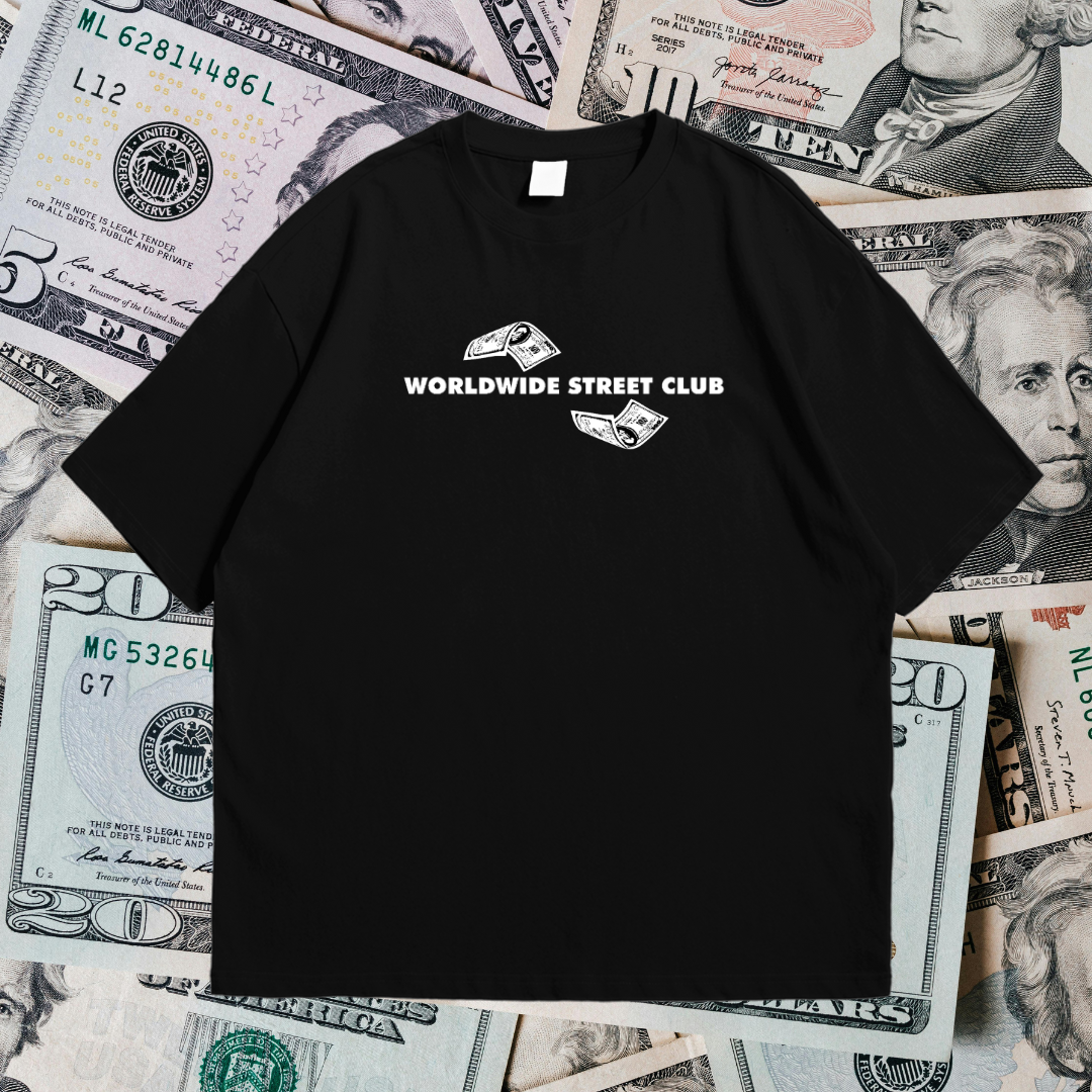 I Need Money Not A Friend - Oversized T Shirt